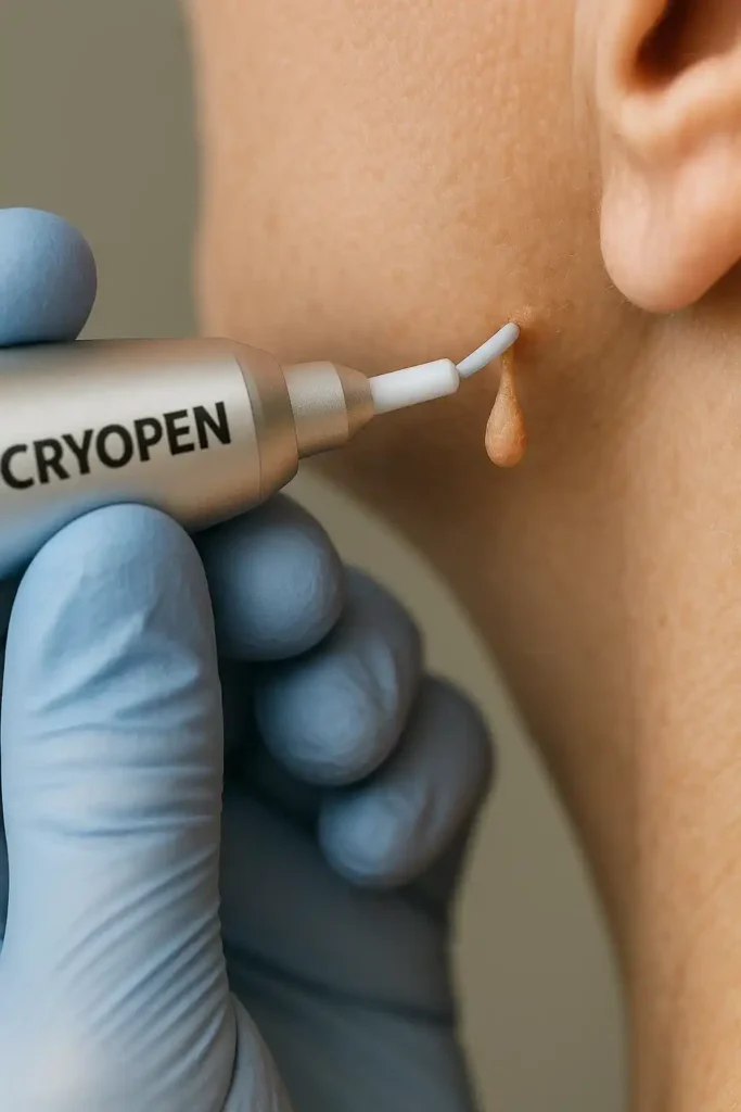 Cryopen for skin tags removal Hampton speak to our team today!