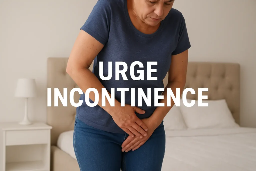 how to manage urge incontinence Hampton symptoms