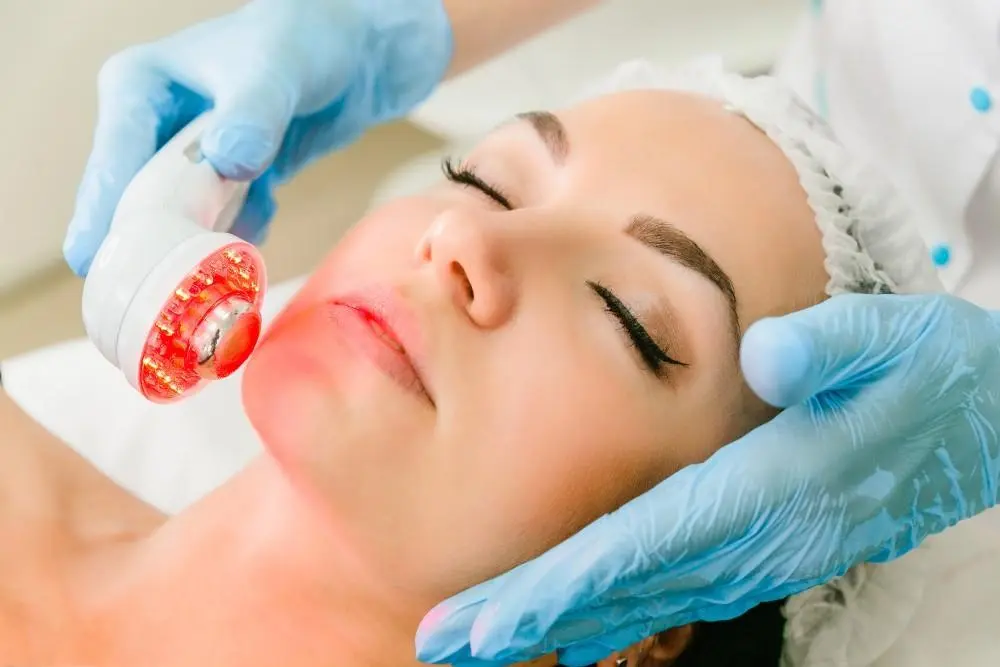 woman having non-surgical Morph8 treatment Hampton