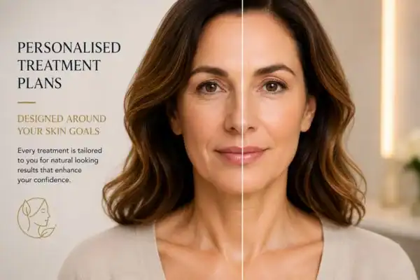Before and after results of Collagen Lift Therapy Hampton