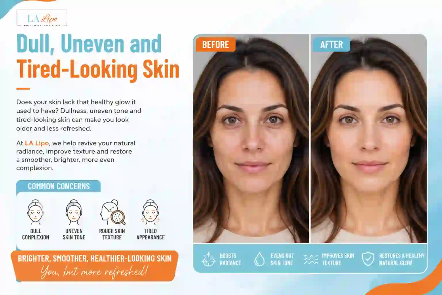 Sign #5: Dull, Uneven and Tired-Looking Skin Hampton